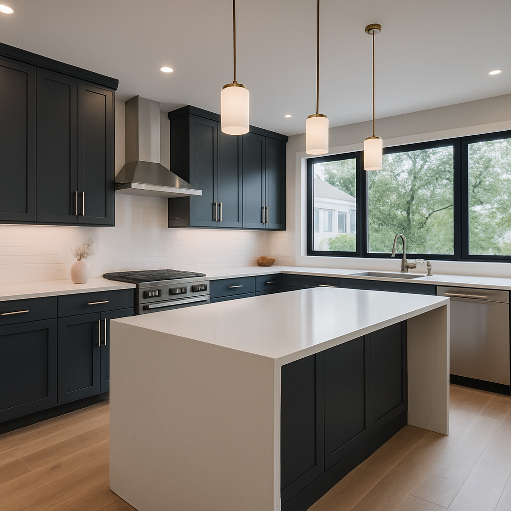 Chandler family kitchen view two